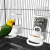 Other Bird Supplies Pet Automatic Drinker Feeder Multifunctional Plastic Food Container Wear-resistant Parrot Bowls