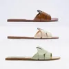 Fashion Slippers Women Sexy Flat Sandals Casual Ladies Sand Beach Slippers Elegant Fish Mouth Slippers Women 240407
