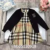 Women's T-shirt Autumn/winter Two Piece Set Ladies Celebrities Temperament Dress Small Cardigan Large Plaid Pure Cotton Fabric