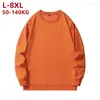 Con cappuccio maschile da uomo felpe da uomo oversize 6xl 7xl 8xl più piccoli pullover o-collo integrale primaverili di stile sportivo autunno streetwear