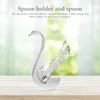 Cuillères Swan Set Set Dingewread Setted Scoop Base Base Base Fruit Fruit Cuisine Cuisine Poot