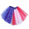 Kids Tutu Skirt American Flag Tutu LaTers Tulle Tutu Gonna 4 luglio Tutus Patriottico Indipendenza Day4598705