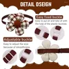 Hundebekleidung 10pcs Herbst -Binsen Accessoires für kleine Hundeklassiker einstellbarer Katzenkragen Haustier Welpe Bowties Baumwolllieferant