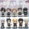 Manga anime Demone Tanjiro Kawaii Figura Rengoku Shinobu Mitsuri Giyuu Kimetsu No Yaiba Figure anime Decorazioni Toy Ornaments 240413