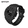 Sanda Casual Men039s Watch 50m Imperproof Sport Quartz Watch for Male Wristwatch Digital G Style Shock Relogie Masculino 22055222326