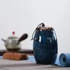 Modern Style Ceramics Tea Caddies Kung Fu Conjunto de chá Acessórios para armazenamento de chá portátil Acessórios de chá de chá Decoração de casa 240401