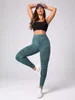 Pantalons actifs Femmes Tie Dye Yoga Pant Basic Tummy Control Sports Legging Femme Sans couture High Push Up Push Up Class Fitness Workout Gym