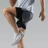 Shorts Outdoor Wear Shorts Men Sport Marathon Training 2 In 1 Double Lay Breattable Gym Jogger Fitness Workout Athletic Shorts