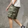 Shorts de cargaison pour hommes randonnée camo mâle bermuda pantalon court camouflage y2k hevy whate in fashion créateur 240401