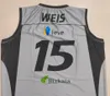 Weis Basketball Jersey personnalisé avec n'importe quel nom et numéro