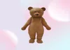 2020 Discount Factory Brown Color Plush Teddy Bear Mascot -kostuum voor volwassenen om te dragen voor 2301292