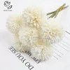 Decorative Flowers 10pcs Hydrangea Artificial Fake Chrysanthemum Ball Home Room Vase Decoration Simulation Hydrangeas Bridal Wedding Decor