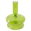 Bandlers 1pc Vase géométrique Tall Votive Pilier Pilier BandleStick Stand en verre