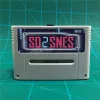 Аксессуары новейший SD2SNES REV X Версия Pro Diy 1200 в 1 Game Cartridge для 16 -битной игровой консоли