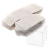 Enrole caixas de plástico transparente para presentes Pvc Packing Box Packaging