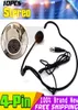 Mini xlr 4 broches Ta4f 4pin Connecteur Earhook Headworn Headset Microphone Mic Mic Mike Mikrofon pour Wireless BodyPack1766481