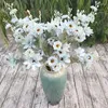 Dekorativa blommor Dahlia Artificial Bouquet Wedding Decoration Office Accessories Fake Home For Living Room