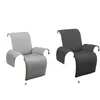 Chair Covers Recliner Cover Adjustable Elastic Straps Anti-Skid Home El Office Couch Furniture Slipcovers Light Gray L