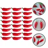 Flores decorativas 100 pcs espumas de pimenta artificial Red Mini Fake Chili Sylel Decoration