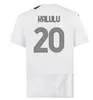23 24 AC Jersey Jersey masculin S-XXL Fan Edition Player's Loftus-Cheek Pulisic Children's 16-28 Milans Football Sweat-shirt