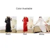 Accueil Vêtements Sexy Lady Satin Silk Long Bathrobe Vêtement