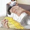 Blankets Cyber Woman With Corn Selling Room Household Flannel Blanket Ever Memes Dank Funny