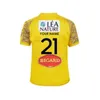 2022 Nieuwe heren T-shirts P2L6 La Rochelle 2021/22 Stade Rochelais Home Rugby Training Jersey maat S --- 5xl18a99