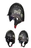 Сертификация Dot Retro Motorcycle Helme Moto Helme Scooter Vintage Half Face Biker Motorbike Crash Moto Helme Casco Moto6997781