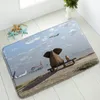 Badmatten Dieren Olifant Non-slip Mat Binnen vloer Slaapkamer keuken portier vlooien absorberend tapijt wasbare voetblokken huizendecoratie