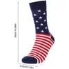 Kadın Erkek Socks Striped Stars Us Flag Sport Socks 7 Styles Nefes Alabilir Festival Hediye Partisi Favor