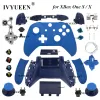 Cases IVYUEEN Replacement Housing Shell for Xbox One X S Controller Case Faceplate Cover RB LB RT LT Trigger Button Mod Kit Model 1708