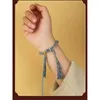 Bracelets de charme à la main tibétaine tibétaine Lucky Rope Fabriqué à la main God of Wealth Manjusri