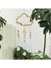 Décorations de jardin 1pc Crystal Cloud Suncacher Sun Catchers Indoor Window Prism Moon Rainbow Maker Car Decoration Outdoor Outdoor Ornaments