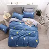 مجموعات الفراش Juwen-Juego de Cama Algodn a la moda funda edredn almohada 4 uds. روبا كومبينادا