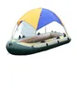 24 personnes Boat gonflable Kayak Rowing Boat auvent Antiuv Sun Shade Shelter Rain Couverture de pêche de pêche 9454278