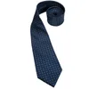 Bow Ties Business Tie pour hommes Silk Blue Dots Coldie Set Set Plaid Couffe Links Wedding 150cm Hi-Tie SN-3529 Drop