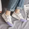 Chaussures décontractées Mignon Tendance des femmes 2024 sur la promotion mode Low Ferft confortable et élégante toile sans talon chaussure plate blanche automne