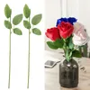 Kommen 50 stks kunstmatige bloemstengels voor doe -het -zelf handgemaakte boeket bladader bruiloft