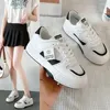 Scarpe casual sneakers da tavolo da ginnastica da esterno da donna che cammina comode traspiranti