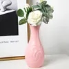 Vases Plastic Color Pot Shape Decorative Crafts Drop Resistant Dry And Wet Flower Arrangement Container