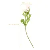 Decoratieve bloemen 2 pc's bruiloft bloemen decor faux bureaubladaccessoires kunstmatige centerpieces tafels zijden nep