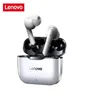 Lenovo LP1 TWS Kablosuz Bluetooth Kulaklıklar Çift Stereo Bas Earbuds Touch Kontrolü Android için Uzun Stand Fone1629119