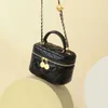 Sac à femmes 2024 Crossbody Automne / hiver en cuir authentique en cuir haut de gamme Smage de sac à main de chaîne de parfums polyvalents