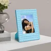 Frames Elegant Acrylique PO Solder Cadre Colored Cadre pour Pocards Desktop Decoration Stand