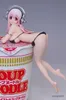 Action Toy Figures Pink Hair Girl 12cm PVC Figure d'action Modèle de maillot de bain japonais Figure de figurines Figurines Sexy Girl Collectible Doll Toys