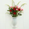 Vases en silicone Vase Decoration Home for Flowers Pot Plant Refrigerator Mur Bureau Salle de bain Vertre Verre Verre Miroir DÉCOR 2024