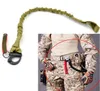 Tactical Survial Sling Quick Release Strap Safety Lanyard Outdoor Mountaineering Camping Climbing Bungee Nylon buffer rope93934903061517