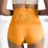 Culotte de femmes en dentelle sexy pantalon long sous-vêtements longs sans couture
