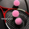 6st Pack Pink Tennis Balls Wear-Resistenta Elastic Training Balls 66mm Ladies Nybörjare Practice Tennis Ball för Club 240411