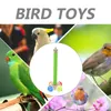 Diğer Kuş Malzemeleri Papaz Kutbu Oyuncak Poşeet Kafes Aksesuarları İçin Tünemiş Molar Oyuncaklar Papağanlar Ahşap